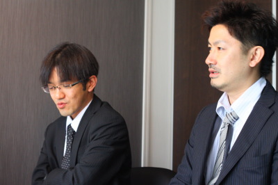 行政書士との相談風景